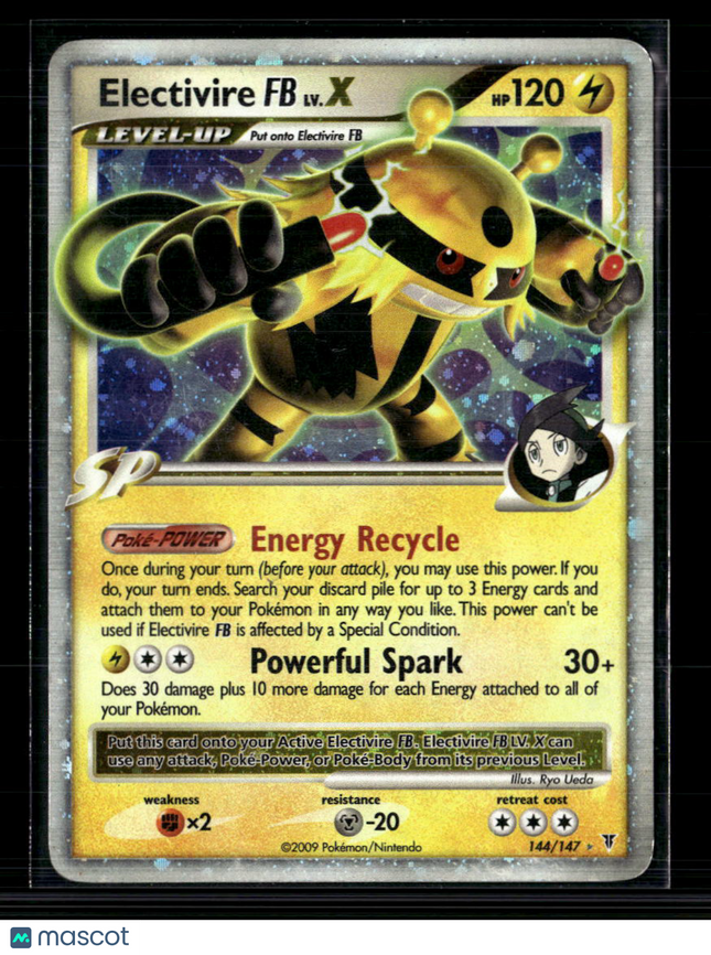 Pokemon 2009 EX Supreme Victors Electivire FB #144/147