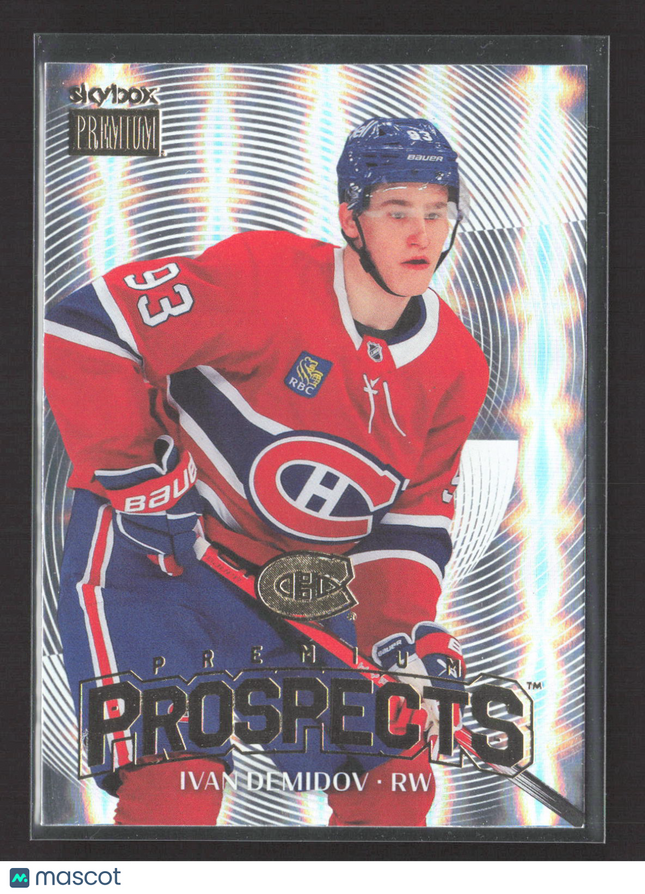 2026 SkyBox Metal Universe Hockey Premium Prospects Ivan Demidov #PP-7