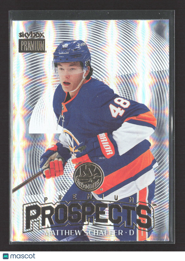 2026 SkyBox Metal Universe Premium Prospects Matthew Schaefer #PP-4 Holographic