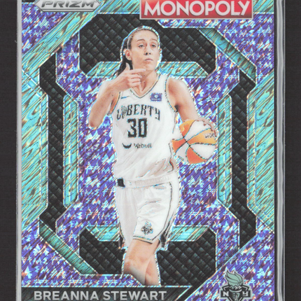 2024 Panini Prizm Monopoly Breanna Stewart #WNBA4 Purple 18/50