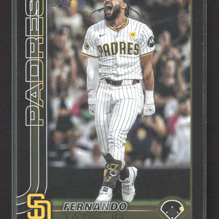 2025 Topps Series Two Fernando Tatis Jr. #600 Black /74