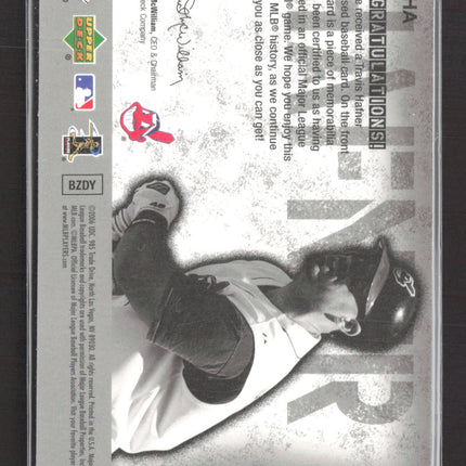 2006 Upper Deck UD Game Materials Travis Hafner #UD-HA Game-Used Jersey
