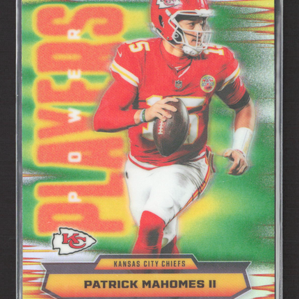 2025 Topps Chrome Power Players Patrick Mahomes II #PP-6 Refractor
