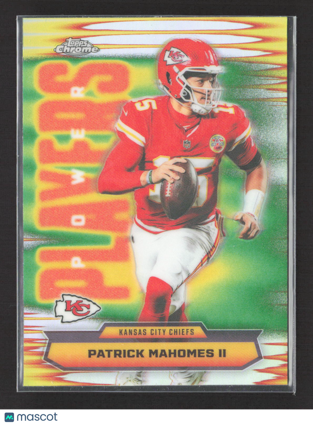 2025 Topps Chrome Power Players Patrick Mahomes II #PP-6 Refractor