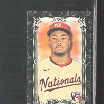 2025 Topps Allen & Ginter James Wood #101 RC Black Border Mini