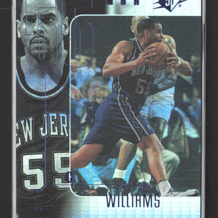 1999 Upper Deck SPx Radiance Jayson Williams #52 /100