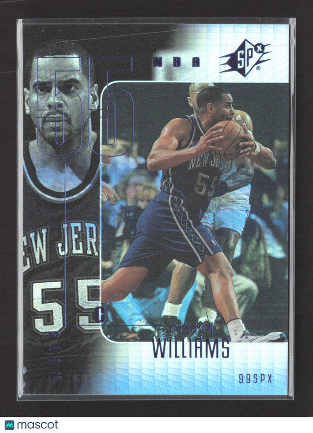1999 Upper Deck SPx Radiance Jayson Williams #52 /100