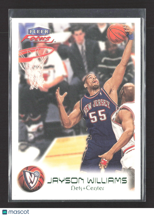 2000 Fleer Focus Jayson Williams #3 /300
