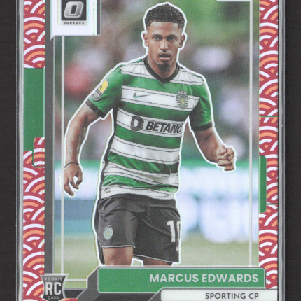 2023 Panini Donruss Optic Prizm Marcus Edwards #122 Photon RC
