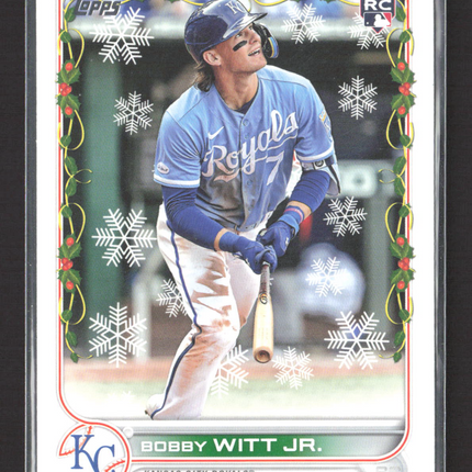 2022 Topps Holiday Bobby Witt Jr. #HW150 RC