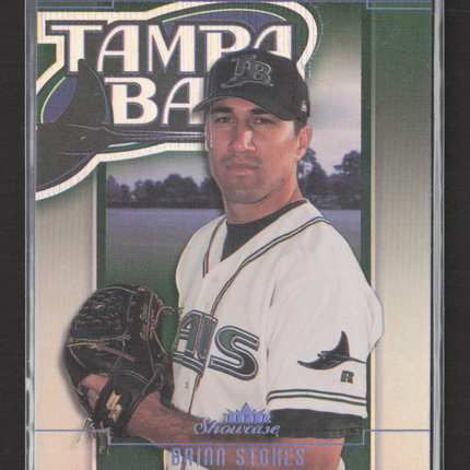 2004 Fleer Showcase Brian Stokes #113 Masterpiece Collection 1/1