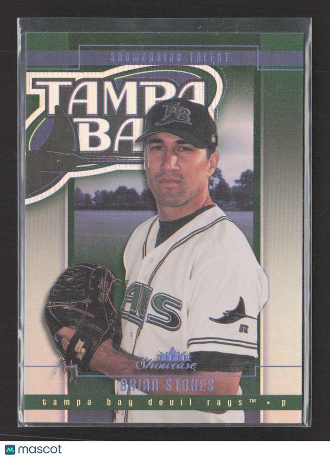 2004 Fleer Showcase Brian Stokes #113 Masterpiece Collection 1/1