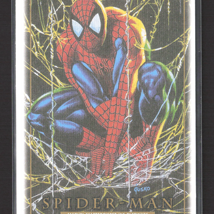 2024 Upper Deck Marvel Masterpieces '92 Platinum  Spiderman Joe Jusko Canvas #87