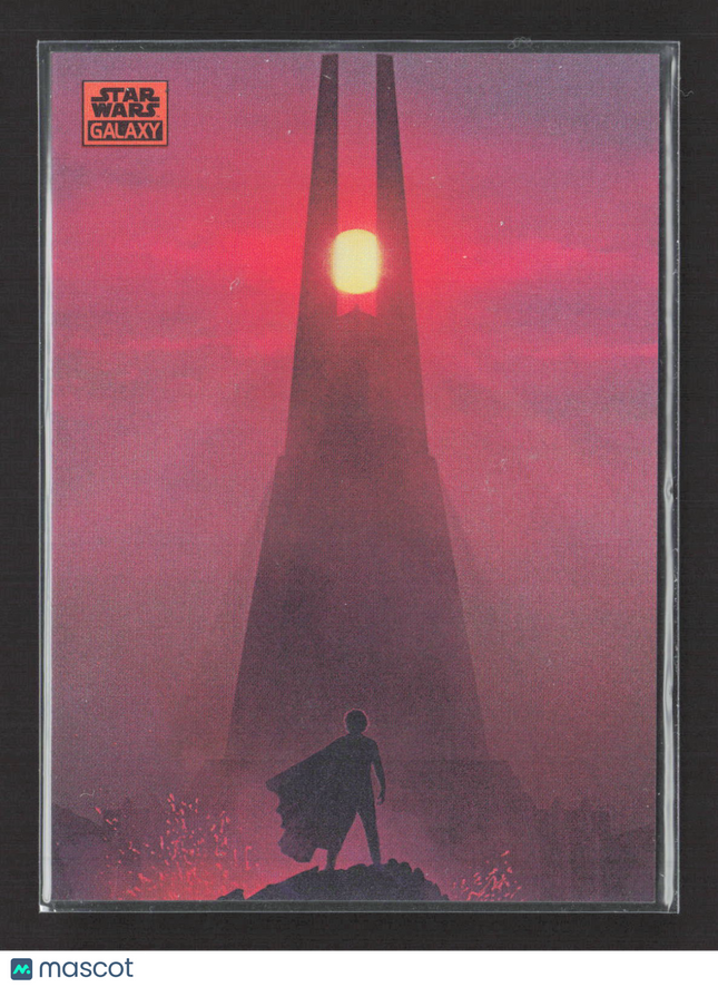 2021 Topps Star Wars Galaxy Marko Manev 19/25 A Look to the Past #30