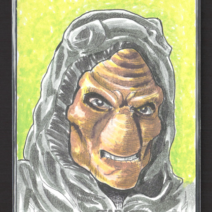 2018 Topps Star Wars Black and White Limuel Pinzon Sketch