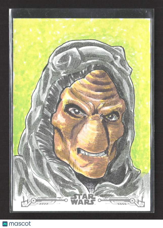 2018 Topps Star Wars Black and White Limuel Pinzon Sketch