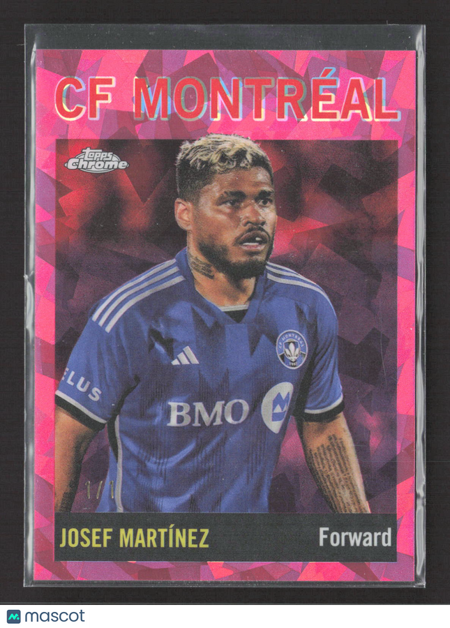 2024 Topps Chrome Sapphire MLS Josef Martínez #64T-19 Padparascha 1/1