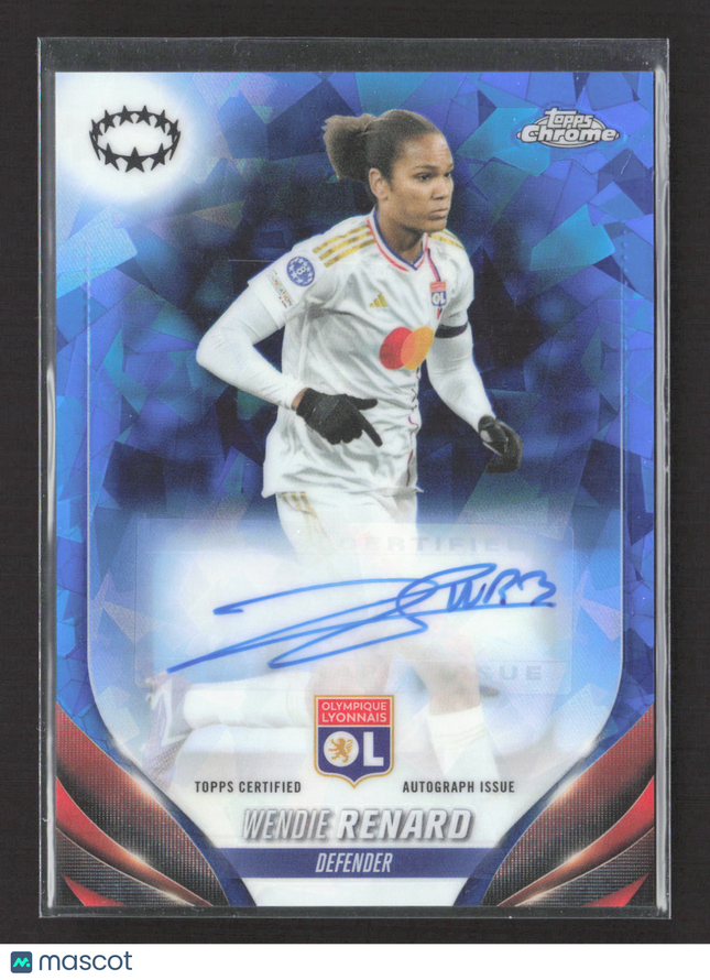 2024 Topps Chrome Sapphire Women's Champions League Wendie Renard #A-WR Auto