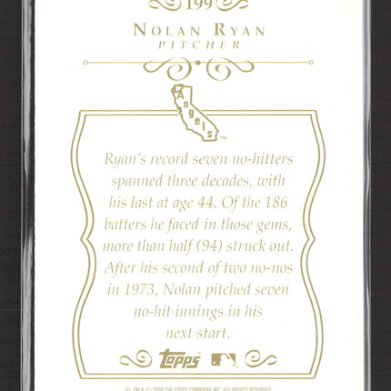 2008 Topps Sterling Nolan Ryan #NR9 103/250