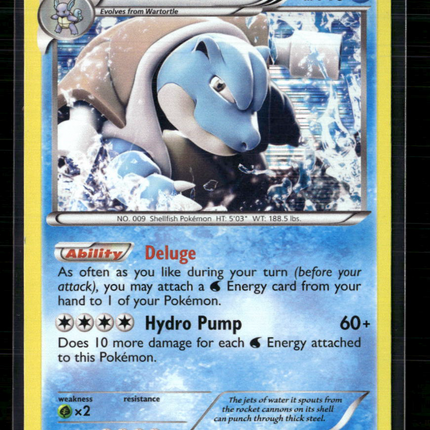 Pokemon 2013 Plasma Blast Blastoise #16/101