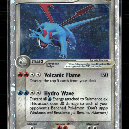 Pokemon 2007 EX Dragon Frontiers Salamence EX #96/108