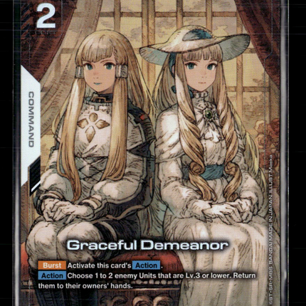 Gundam Card Game Graceful Demeanor (R+) Phantom Aria R+ • GD04-117 Holofoil
