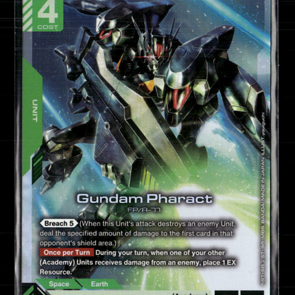 Gundam Card Game Gundam Pharact Phantom Aria Legend Rare • GD04-018 Holofoil