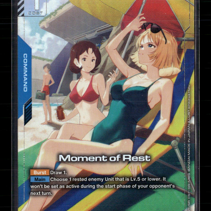 Gundam Card Game Moment of Rest (U+) Phantom Aria U+ • GD04-102 Holofoil
