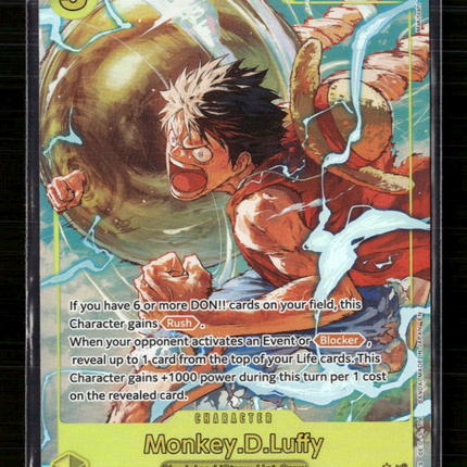 One Piece Card Game Monkey.D.Luffy Adventure on Kami's Island SEC OP15-119