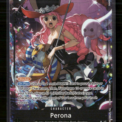 One Piece Card Game Perona Extra Booster One Piece Heroine's Edition SR EB03-045