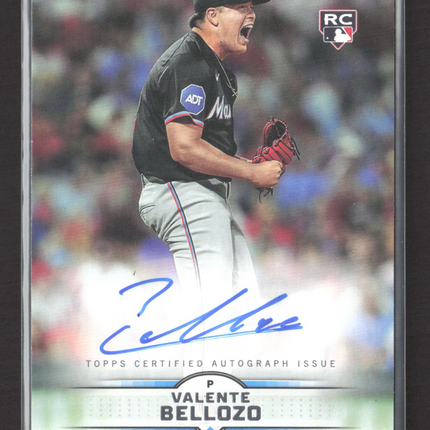 2025 Topps Stadium Club Valente Bellozo #SCBA-VB RC Auto