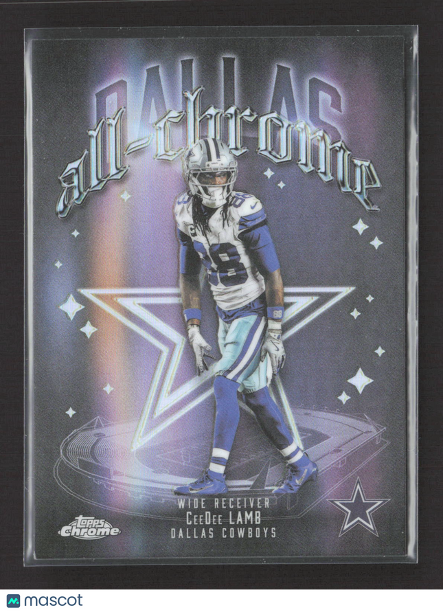 2025 Topps Chrome All Chrome Team CeeDee Lamb #ACT-8 Refractor