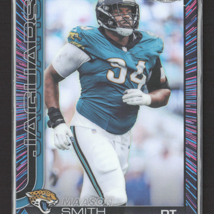 2025 Topps Chrome Maason Smith #140 Radiating