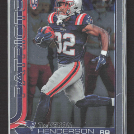 2025 Topps Chrome TreVeyon Henderson #328 RC
