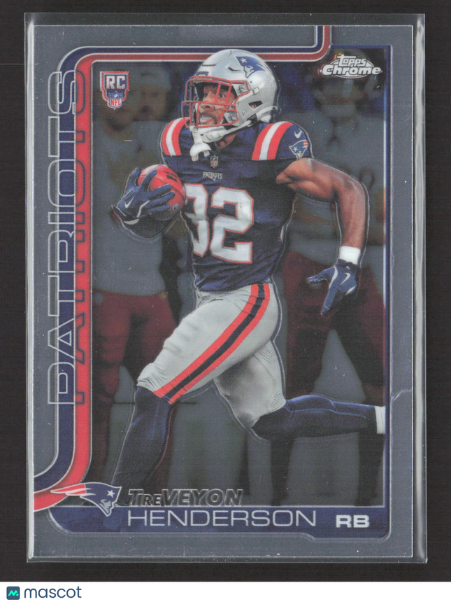 2025 Topps Chrome TreVeyon Henderson #328 RC