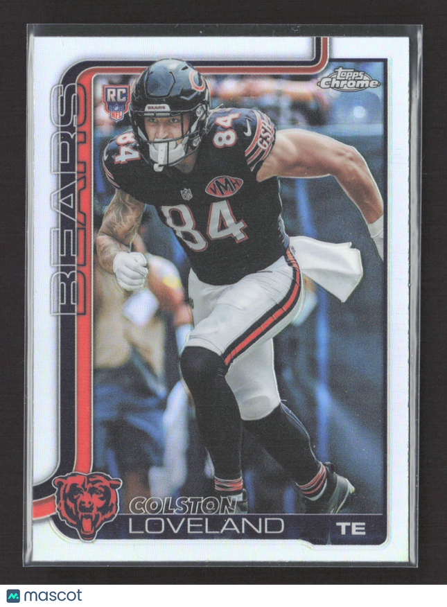 2025 Topps Chrome Colston Loveland #345 Refractor RC