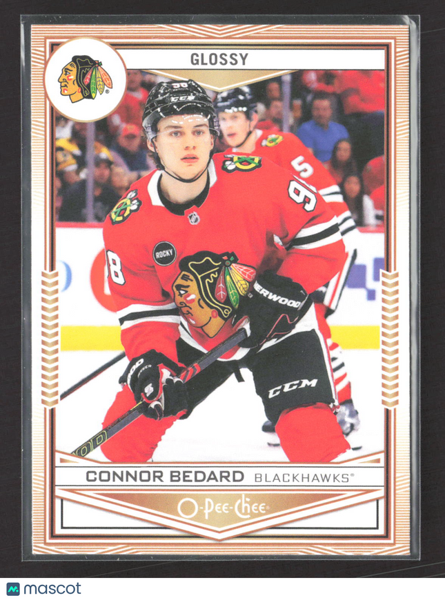 2024 Upper Deck Series 1 O-Pee-Chee Glossy Connor Bedard #OG-7
