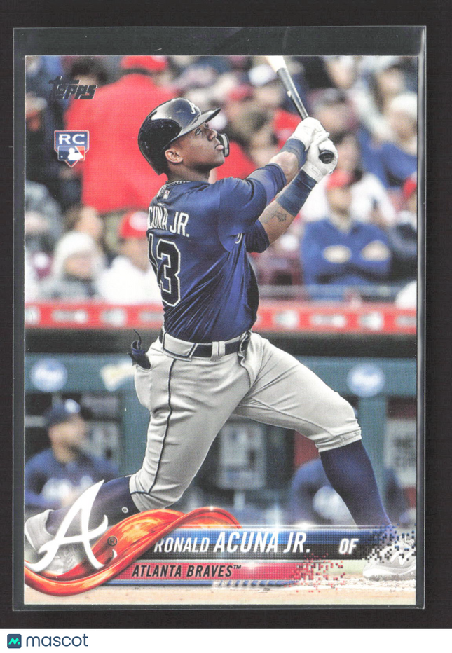 2018 Topps Update Series Ronald Acuna Jr. #US250 RC