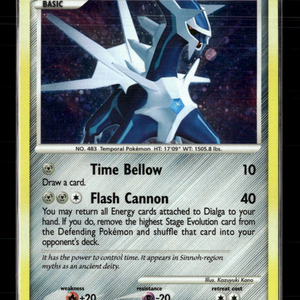 Pokemon 2008 DP Dialga Holofoil #DP26