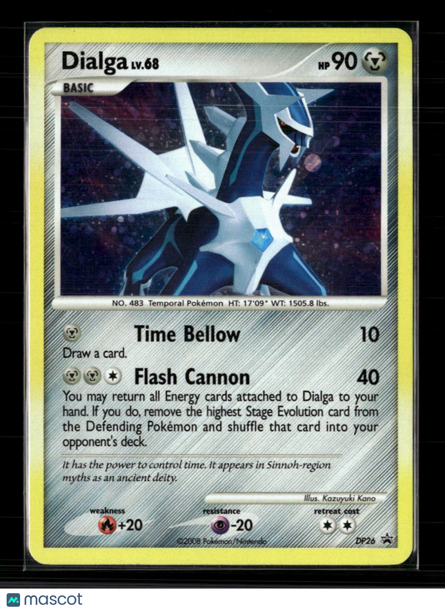Pokemon 2008 DP Dialga Holofoil #DP26