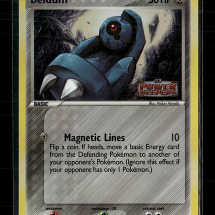 Pokemon 2007 EX Power Keepers Beldum Reverse Holo #45/108