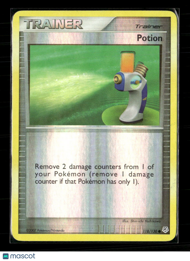 Pokemon 2007 EX Unseen Forces Potion Reverse Holo #118/130