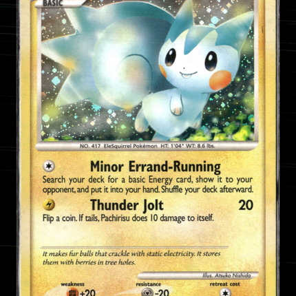 Pokemon 2007 EX Unseen Forces Pachirisu #DP04