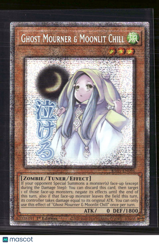 Yu-Gi-Oh! Ghost Mourner & Moonlit Chill Starlight Rare RA05-EN096 1st Edition