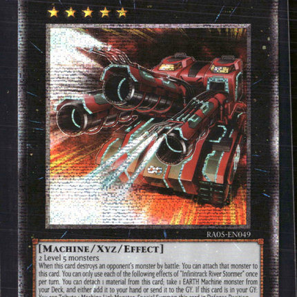 Yu-Gi-Oh! Infinitrack River Stormer Starlight Rare RA05-EN049 1st Edition