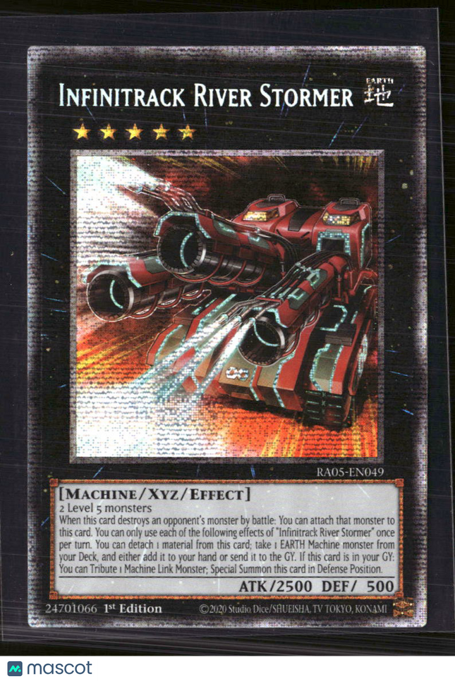 Yu-Gi-Oh! Infinitrack River Stormer Starlight Rare RA05-EN049 1st Edition