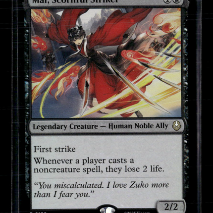 Magic: The Gathering Mai, Scornful Striker Avatar: The Last Airbender R 109 Foil
