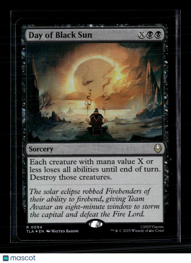 Magic: The Gathering Day of Black Sun Avatar: The Last Airbender R • 94 Foil