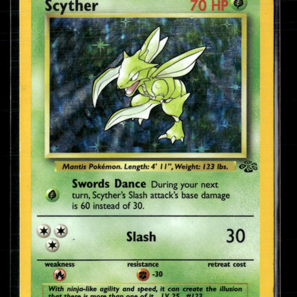 Pokemon 1999 Jungle Scyther #10/64