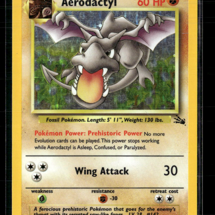 Pokemon 1999 Fossil Aerodactyl #1/62